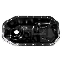 Oil Sump Sheet steel without Seal METZGER fits SEAT IBIZA...