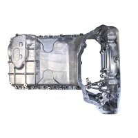 Oil pan upper part METZGER for MERCEDES E-CLASS (W212)