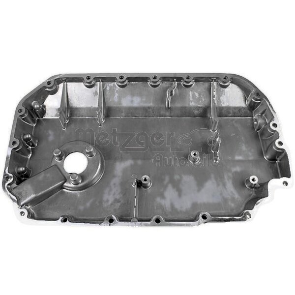 Die-cast aluminium Oil Sump without Seal METZGER for e.g. AUDI A6