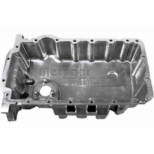 Die-cast aluminium Oil Sump without Seal METZGER for VW GOLF and others