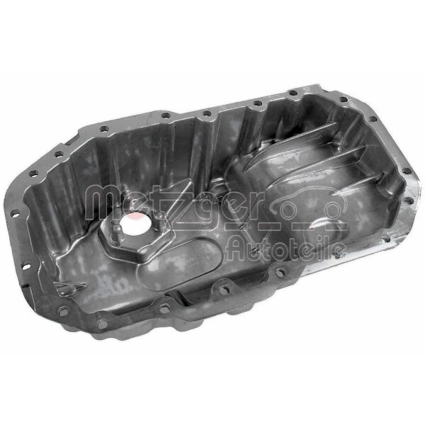 Die-cast aluminium Oil Sump without Seal METZGER for SKODA ROOMSTER and others