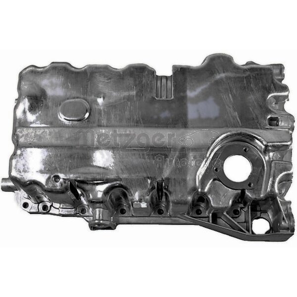 Die-cast aluminium Oil Sump without Seal METZGER for SKODA OCTAVIA and others