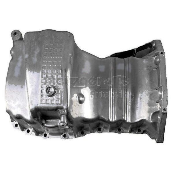 Die-cast aluminium Oil Sump without Seal METZGER for e.g. DACIA SANDERO