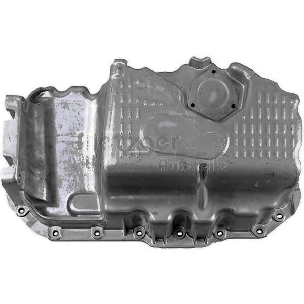 Die-cast aluminium Oil Sump without Seal METZGER for SKODA ROOMSTER and others