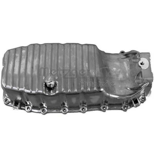 Die-cast aluminium Oil Sump without Seal METZGER for e.g. ALFA ROMEO GIULIETTA