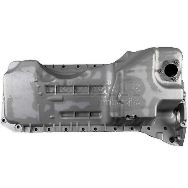 Die-cast aluminium Oil Sump without Seal METZGER for BMW 3 Series and others