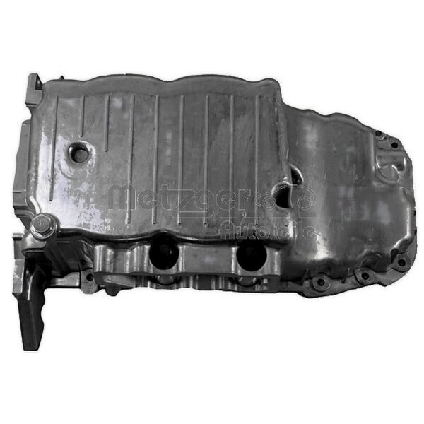 Die-cast aluminium Oil Sump without Seal METZGER for e.g. OPEL ASTRA