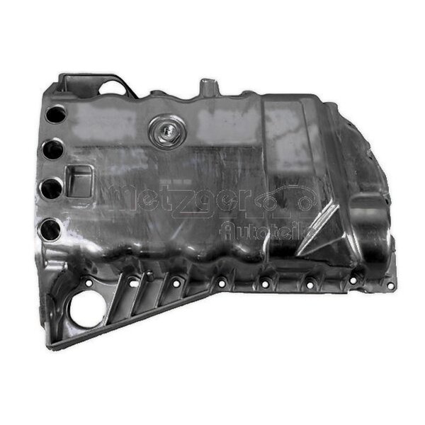 Die-cast aluminium Oil Sump without Seal METZGER for e.g. RENAULT LAGUNA