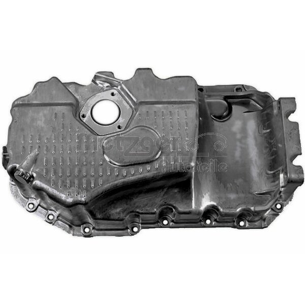 Die-cast aluminium Oil Sump without Seal METZGER for e.g. VW TIGUAN