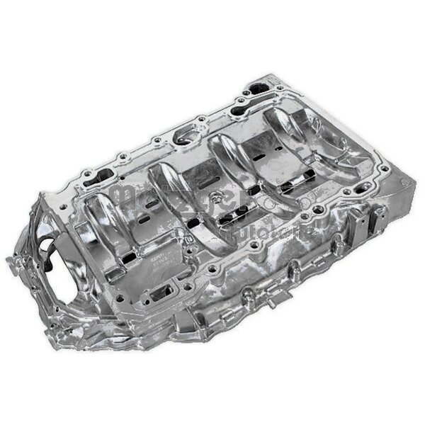 Oil Sump Aluminium without Seal METZGER suitable for e.g. SKODA OCTAVIA