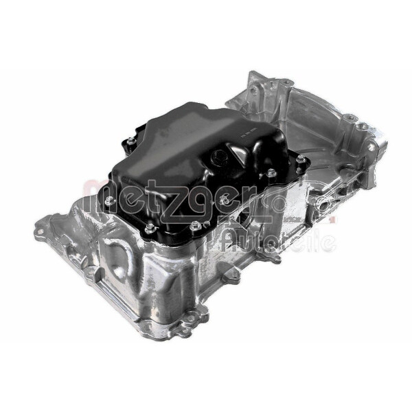 Oil Sump sheet steel without Seal METZGER suitable for OPEL ASTRA and others