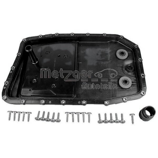 Oil Sump Automatic with plug-in sleeve housing METZGER for e.g. BMW 5