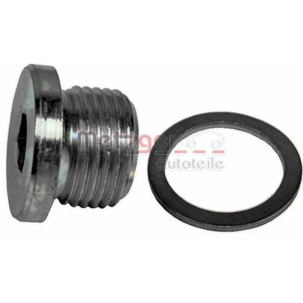 Screw Plug Oil Sump M18x1,5 16 mm steel METZGER for e.g. BMW 7 Series