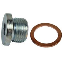 Oil pan plug 16mm SW 8 METZGER for BMW 6 Cabriolet