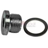 Screw Plug Oil Sump M18x1,5 16 mm steel METZGER for e.g....