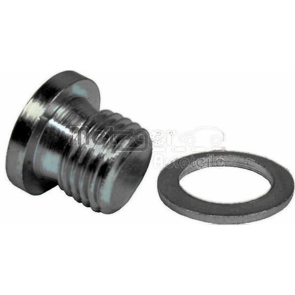 Screw Plug Oil Sump M14x1,5 15 mm Aluminium METZGER for e.g. VW TIGUAN