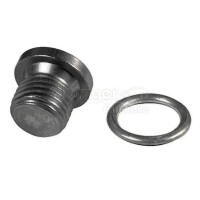 Screw Plug Oil Sump M14x1,5 15 mm steel METZGER for e.g....