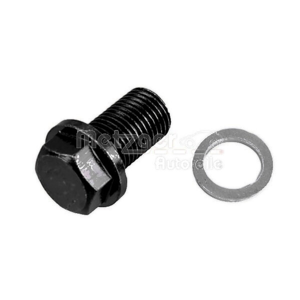 Screw Plug Oil Sump M14x1,5 33 mm Aluminium METZGER for e.g. HYUNDAI i30