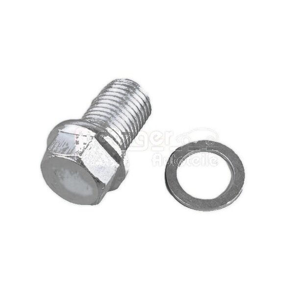 Screw Plug Oil Sump M14x1.5 33 mm Aluminium METZGER for SUZUKI SX4 and others