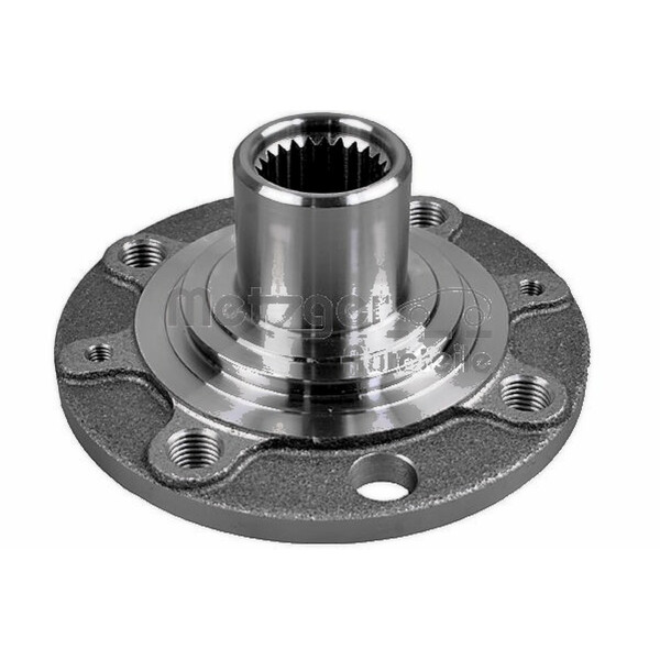 Wheel Hub front axle right Ø 120 mm 25 teeth METZGER for e.g. FIAT GRANDE