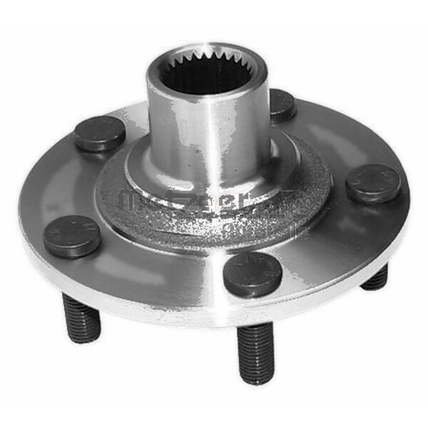 Wheel Hub front axle right Ø 134 mm 27 teeth METZGER for e.g. FORD MONDEO