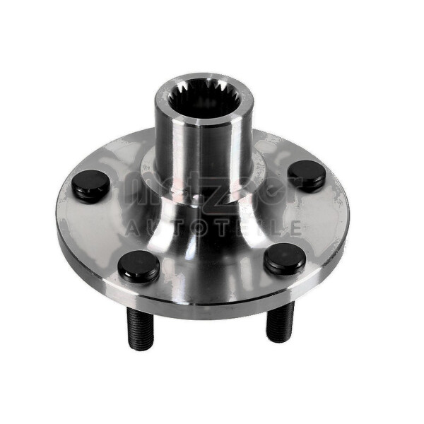 Wheel Hub front axle right Ø 136 mm 27 teeth METZGER for e.g. FORD FOCUS
