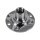 Wheel Hub front axle right Ø 120 mm 33 teeth METZGER for e.g. OPEL ASTRA