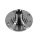 Wheel Hub front axle right METZGER IAM-Expertise suitable for e.g. VW SCIROCCO