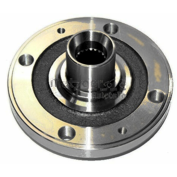 Wheel Hub front axle right Ø 130 mm 21 teeth METZGER for e.g. PEUGEOT 208