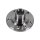 Wheel Hub front axle right Ø 122 mm METZGER for e.g. FIAT ULYSSE