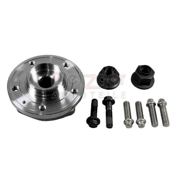 Radlagersatz Vorderachse rechts mit Radnabe METZGER für u.a. VOLVO V70