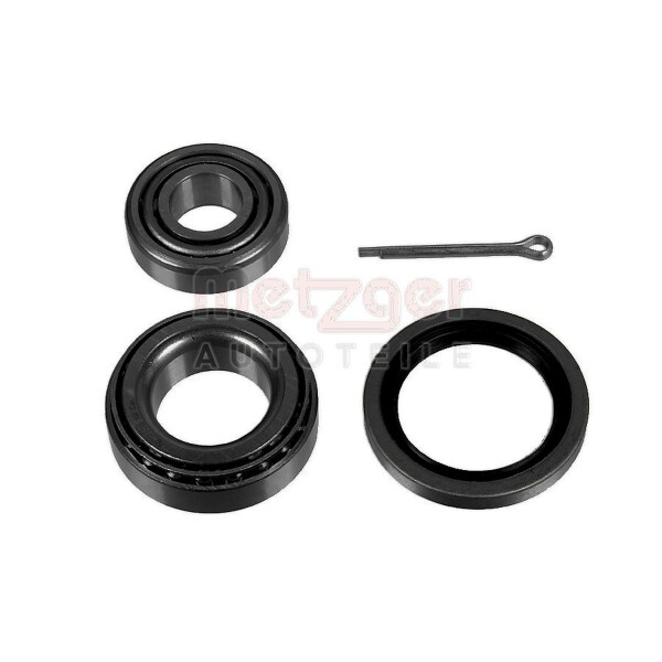 Radlagersatz Hinterachse links Ø 40 mm 15 mm METZGER für u.a. TOYOTA STARLET
