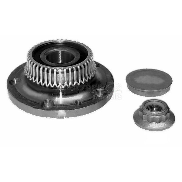 Radlagersatz Hinterachse rechts mit Radnabe METZGER für u.a. VW GOLF