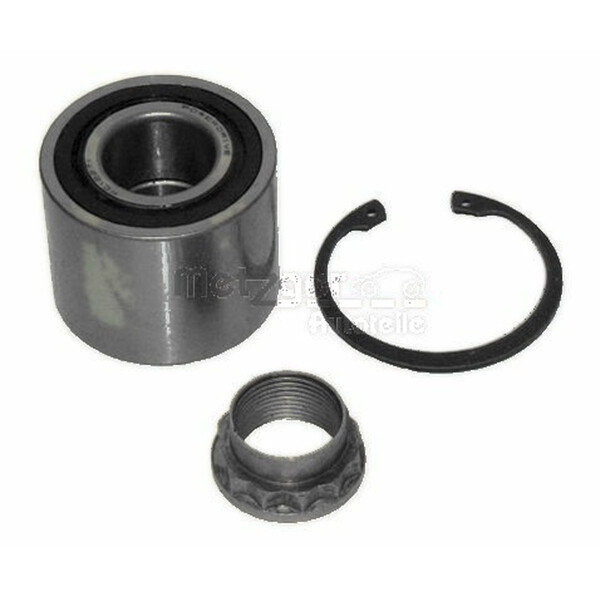 Radlagersatz Hinterachse rechts Ø 55 mm 43 mm METZGER für MERCEDES-BENZ A-KLASSE