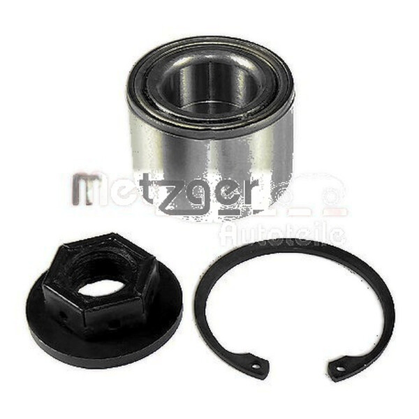 Radlagersatz Hinterachse rechts Ø 53 mm 37 mm METZGER für u.a. FORD FIESTA