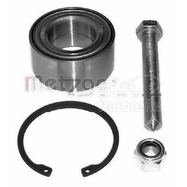Radlagersatz Hinterachse links Ø 80 mm 38 mm METZGER für u.a. SEAT ALHAMBRA