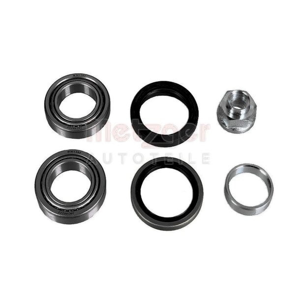 Radlagersatz Vorderachse links Ø 60 mm 16 mm METZGER für u.a. CHEVROLET MATIZ