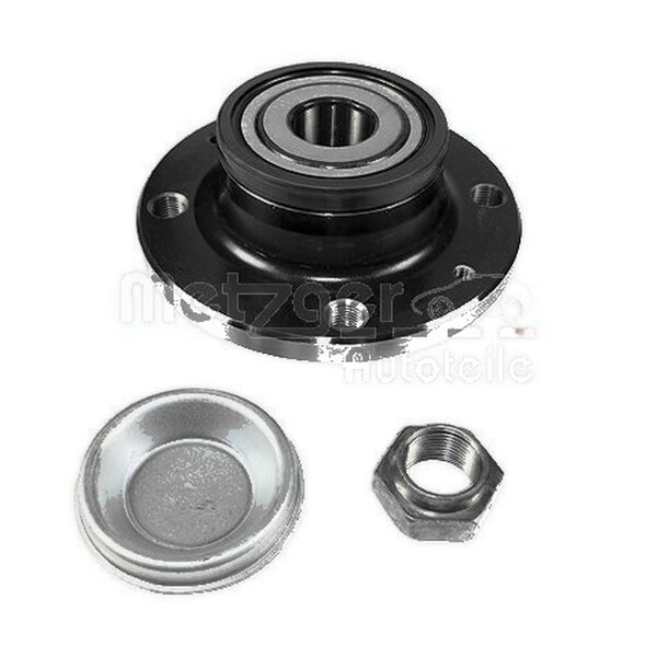 Wheel Bearing Set with magnetic sensor ring METZGER for e.g. CITROËN C3