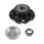Wheel Bearing Set with magnetic sensor ring METZGER for e.g. CITROËN C3