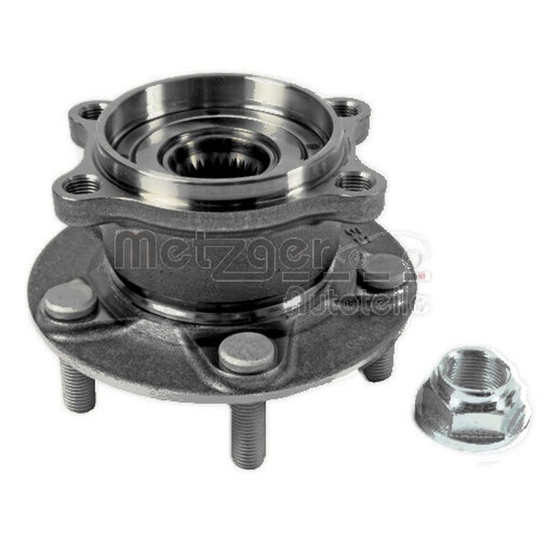Wheel Bearing Set with Wheel Hub METZGER IAM-Expertise fits MAZDA CX-5