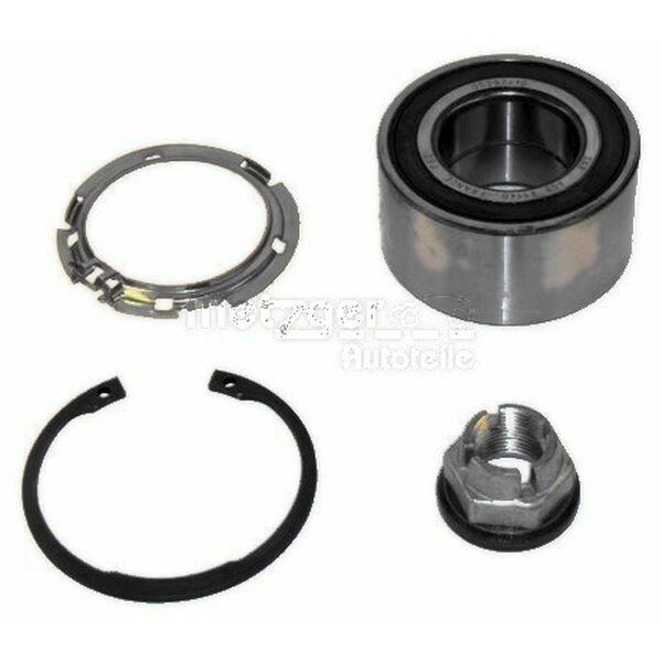Radlagersatz mit magnetischem Sensorring Ø 72 mm METZGER für u.a. RENAULT CLIO