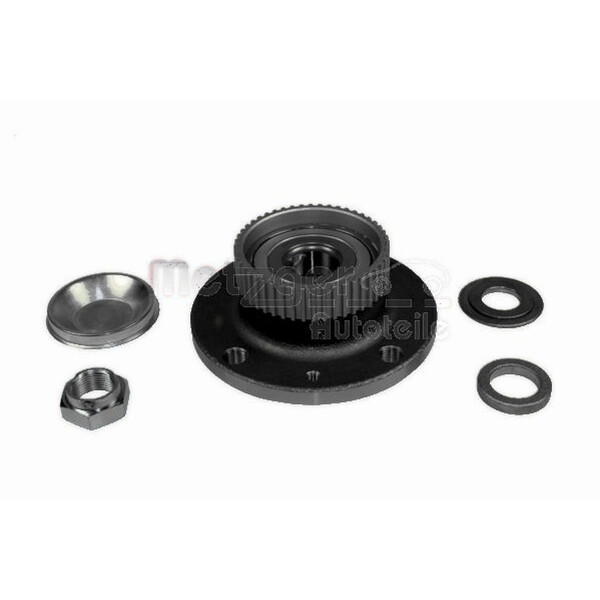 Radlagersatz mit Radnabe Ø 129 mm 59 mm METZGER für u.a. PEUGEOT 206