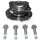 Wheel Bearing Set with Wheel Hub METZGER IAM-Expertise suitable for e.g. BMW 1