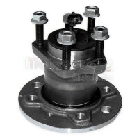 Wheel Bearing Set with Wheel Hub METZGER suitable for...