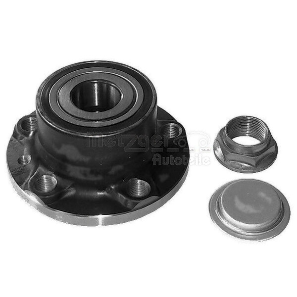 Radlagersatz mit magnetischem Sensorring METZGER für u.a. CITROËN C8