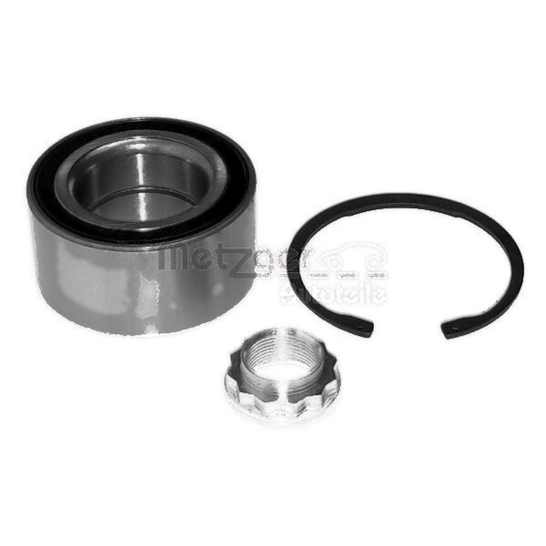 Radlagersatz mit ABS-Sensorring Ø 90 mm 45 mm METZGER für u.a. BMW X3