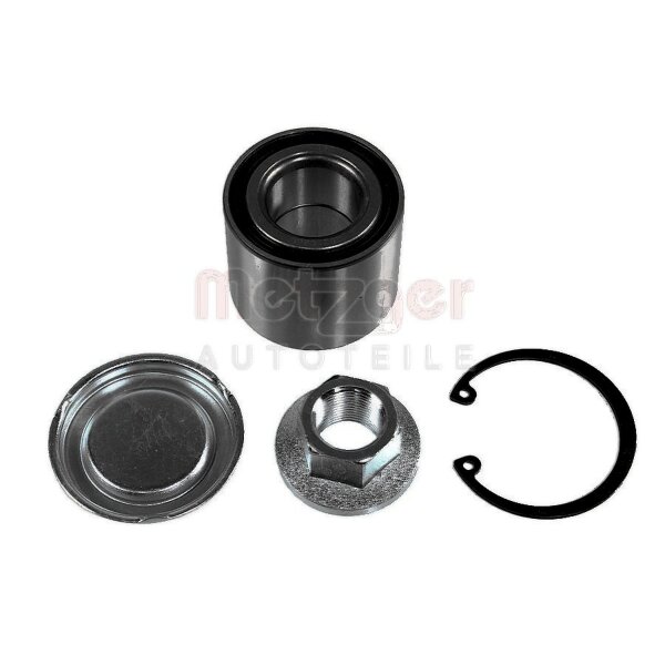 Wheel Bearing Set Ø 53 mm 43 mm METZGER suitable for e.g. OPEL CORSA