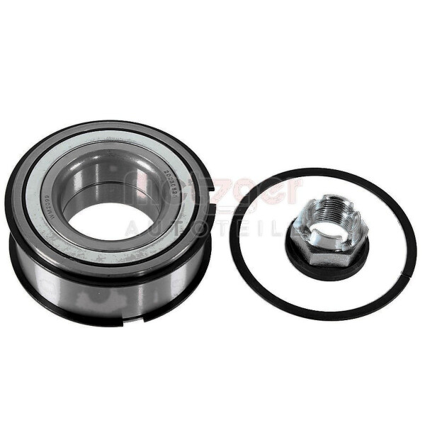 Wheel Bearing Set Ø 88 mm 39 mm METZGER suitable for e.g. RENAULT ESPACE