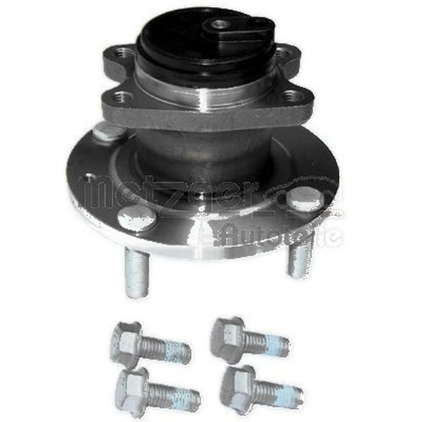 Radlagersatz Hinterachse rechts mit Radnabe METZGER für u.a. SMART FORFOUR