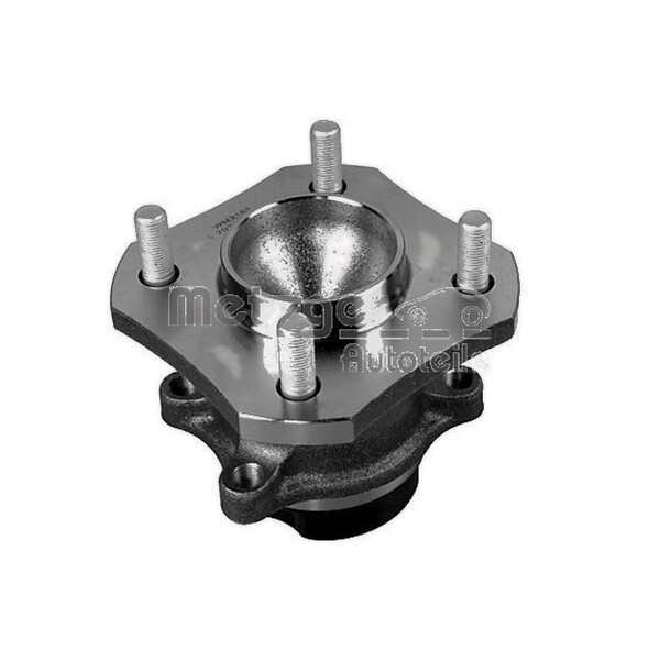 Radlagersatz mit Radnabe METZGER IAM-Expertise passend für u.a. NISSAN EVALIA